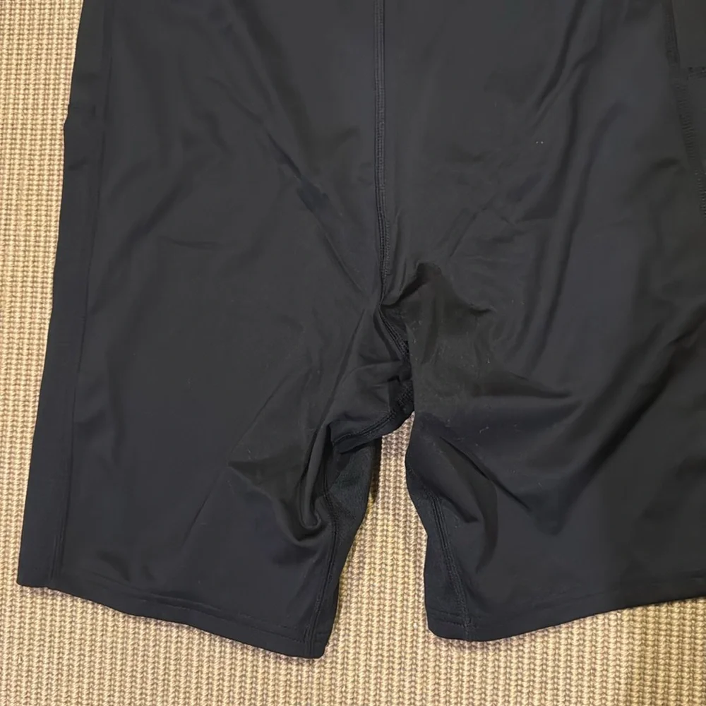 New Balance Black Men's Compression Boxer Briefs with White Logo Waistband
